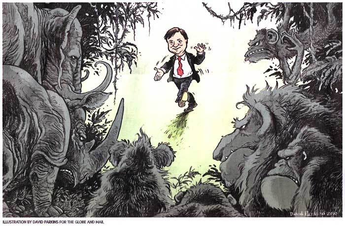 Illustration by David Parkins - Globe & Mail 2010-10-29 - Page S3